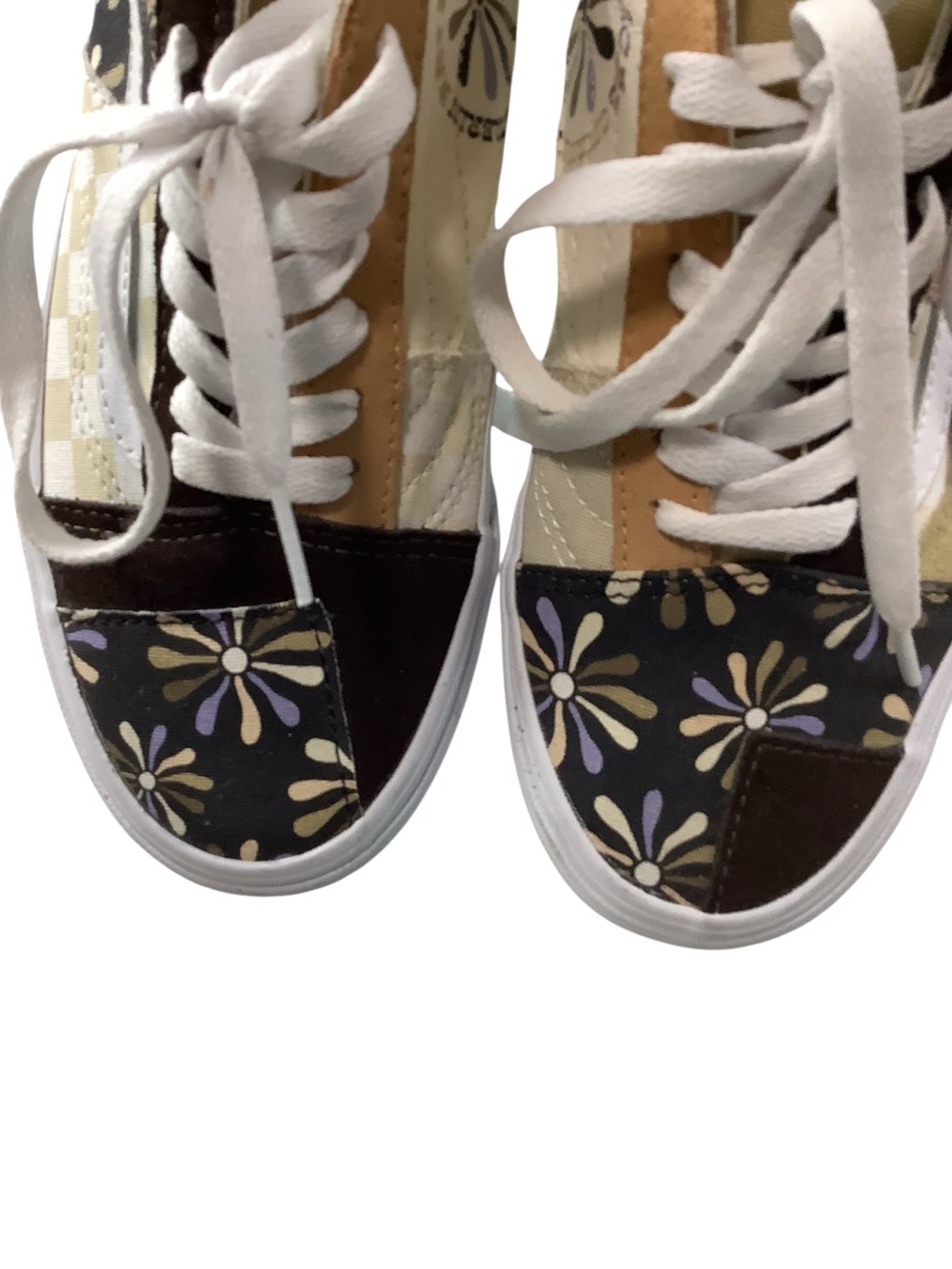 Vans Old Skool Patchwork Low-Top Sneakers - Size 6.5 - Picture 2 of 9